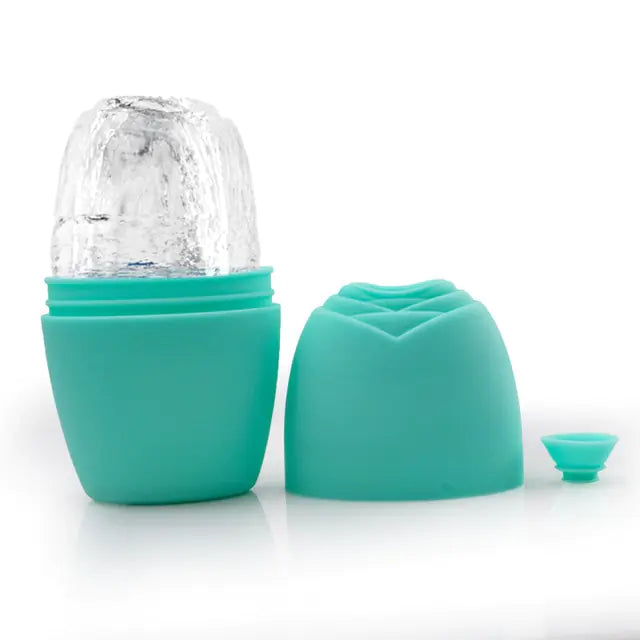 Unveil Radiant Skin with the Silicone Face Roller - Your At-Home Spa Essential!