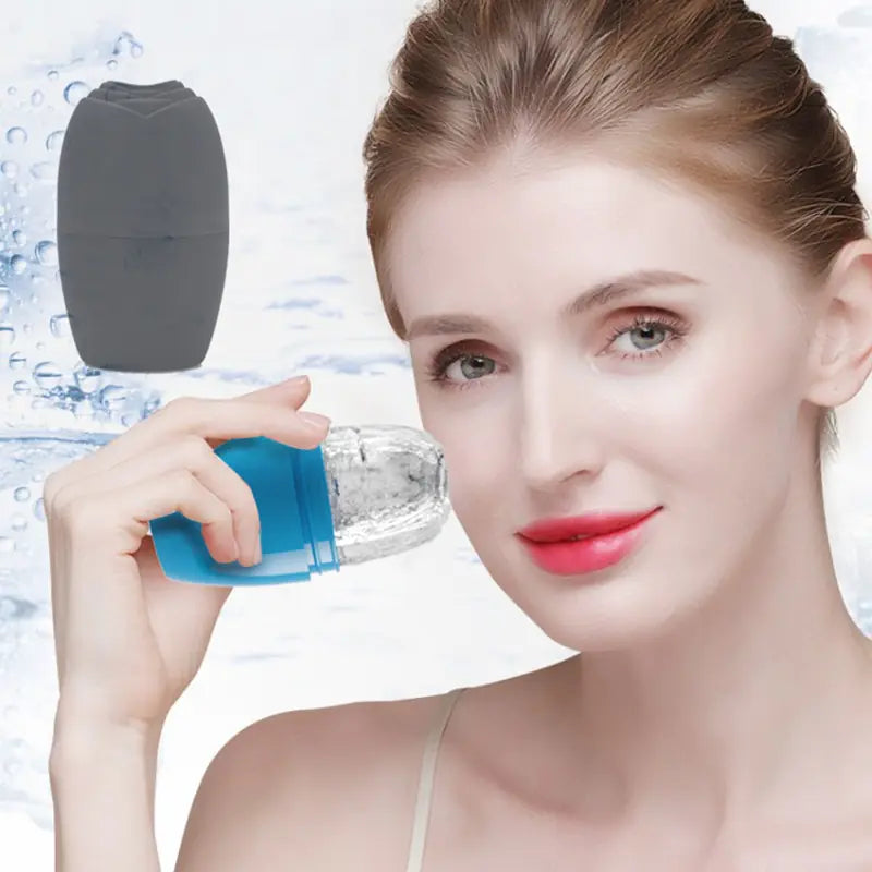 Unveil Radiant Skin with the Silicone Face Roller - Your At-Home Spa Essential!