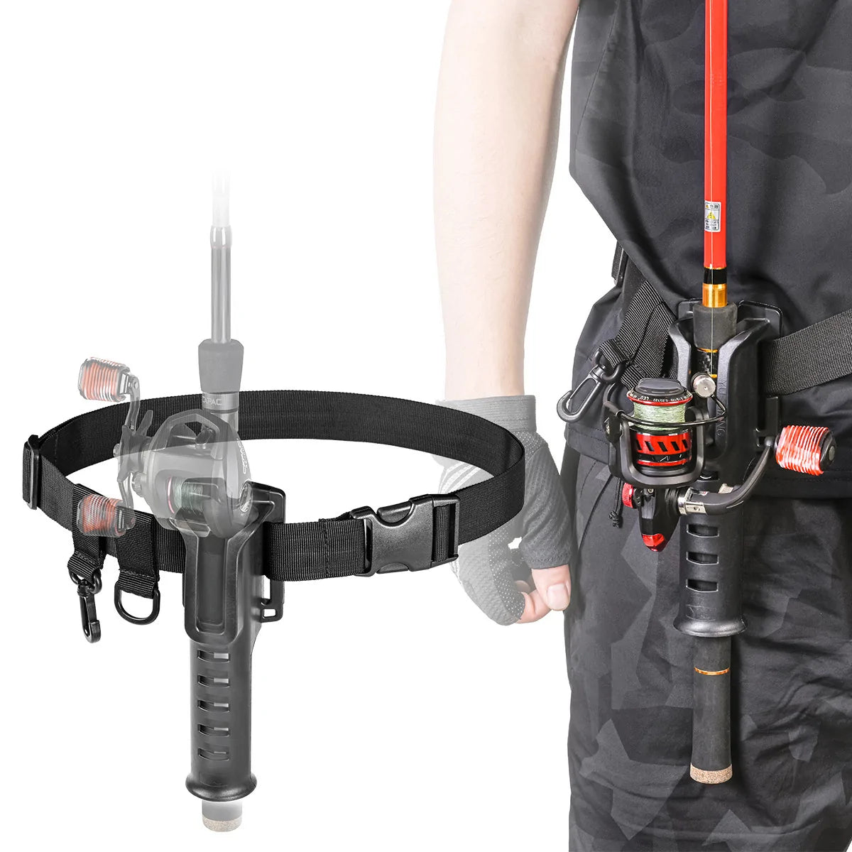 Surf Fishing Rod Belt, Hands FREE