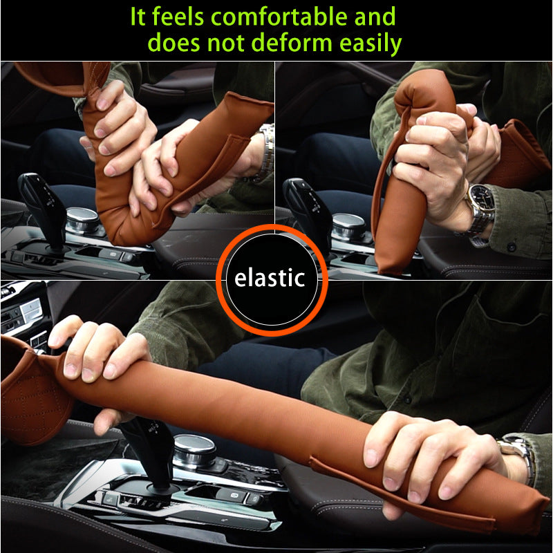 Stylish Leather Car Seat Gap Filler!