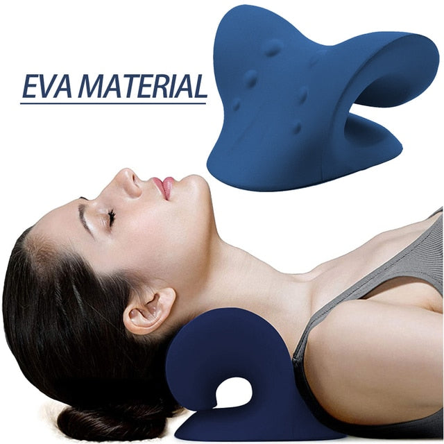 Say Goodbye to Neck Pain with Our Innovative Neck Shoulder Stretcher Pillow!