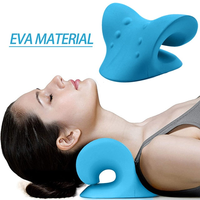 Say Goodbye to Neck Pain with Our Innovative Neck Shoulder Stretcher Pillow!
