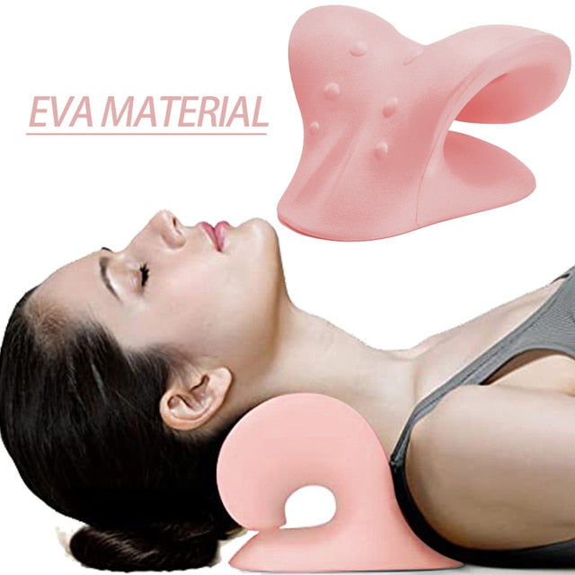 Say Goodbye to Neck Pain with Our Innovative Neck Shoulder Stretcher Pillow!