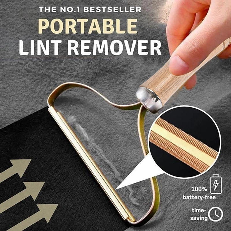 Embrace a Fur-Free Haven with the New Portable Pet Hair Remover Brush!