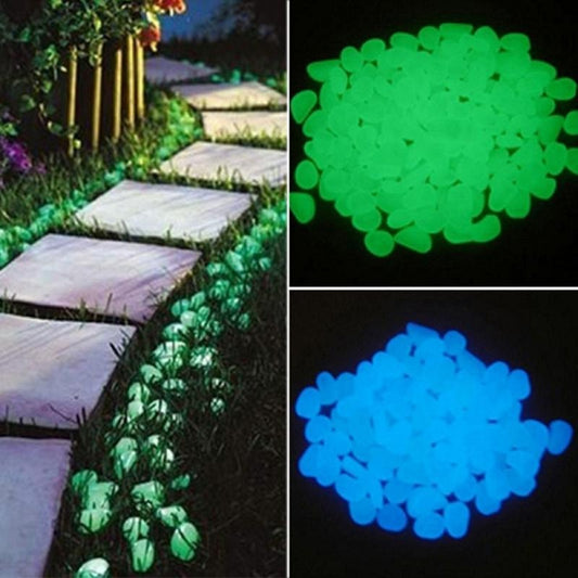 Illuminate Your Garden with Glow in the Dark Garden Pebbles!